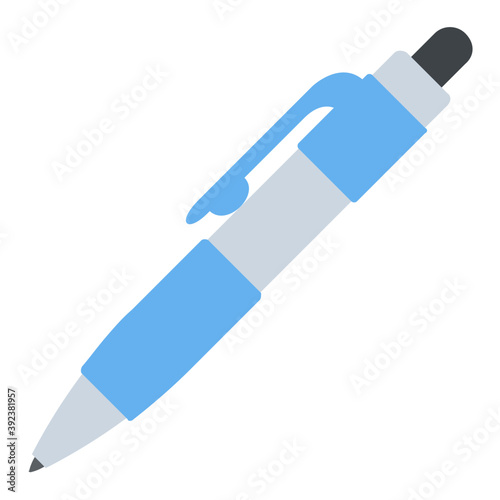 
Flat icon design pen for writing 
