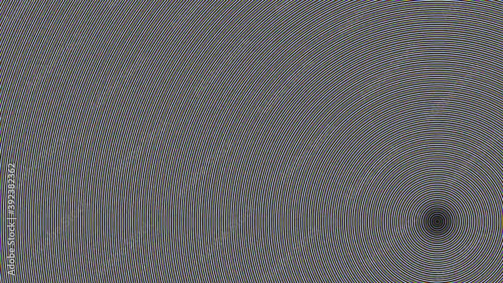 Countless Crazy Rings of Rippling Optical Illusion Circles Countless Crazy Rings of Rippling Optical Illusion Circles