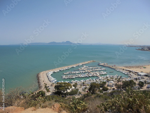 aerial view of bay state