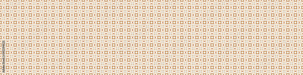 Fototapeta premium Abstract Cross Pattern Dots Logo generative computational art illustration