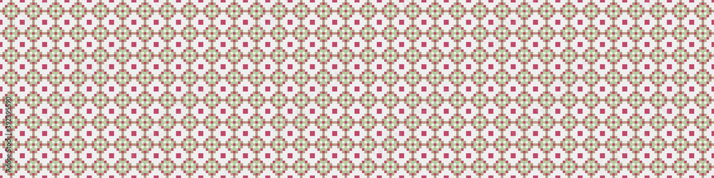Abstract Cross Pattern Dots Logo generative computational art illustration