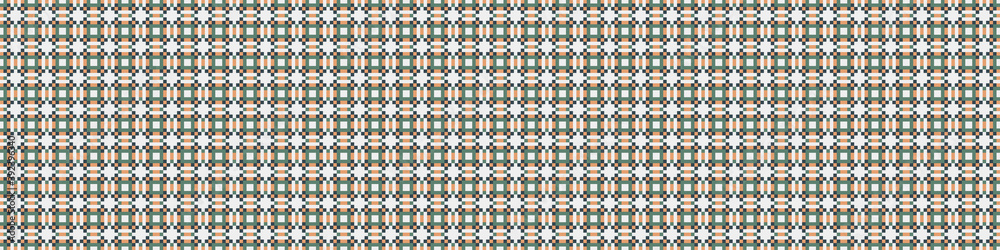 Abstract Cross Pattern Dots Logo generative computational art illustration