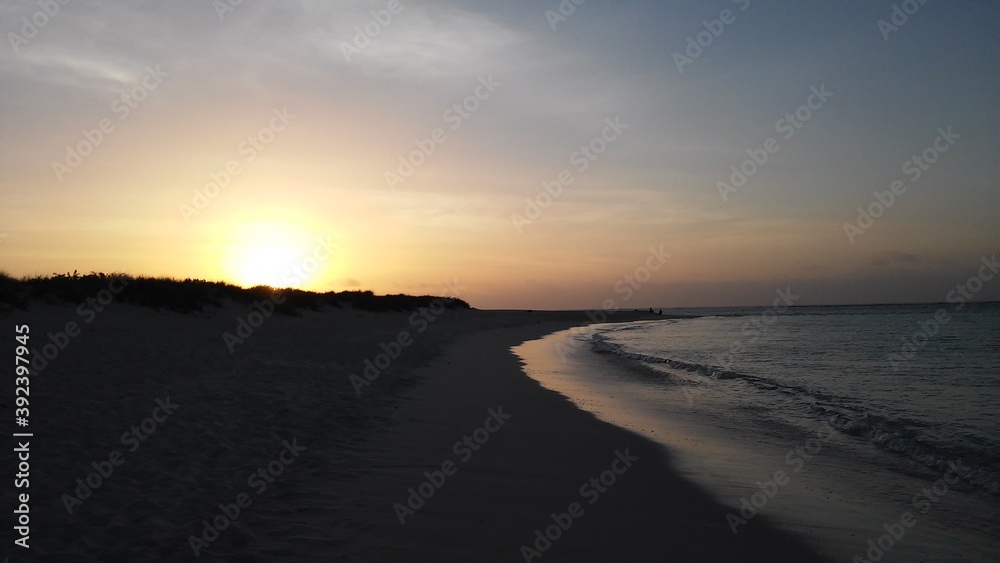 Fototapeta premium Cape Range National Park - Sunset