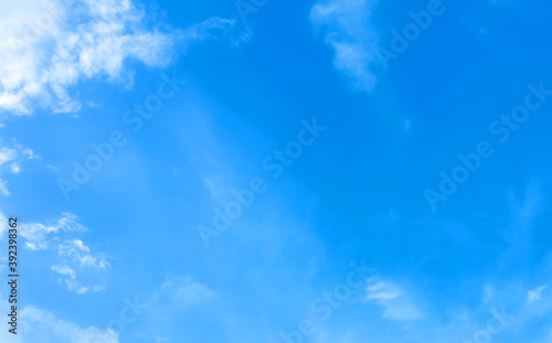blue sky with beautiful natural white clouds   © Ping198