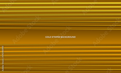 Gold Stripes metal background. Minimalist, suitable for wallpapers, banners, gaming, cards, book illustrations, landing pages, etc. Construction steel plate.