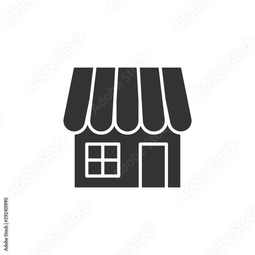 Building icon pixel perfect vector. Shop symbol modern, simple, vector, icon for website design, mobile app, ui. Vector Illustration
