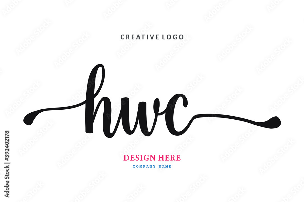 HWC lettering logo is simple, easy to understand and authoritative HWC lettering logo is simple, easy to understand and authoritative