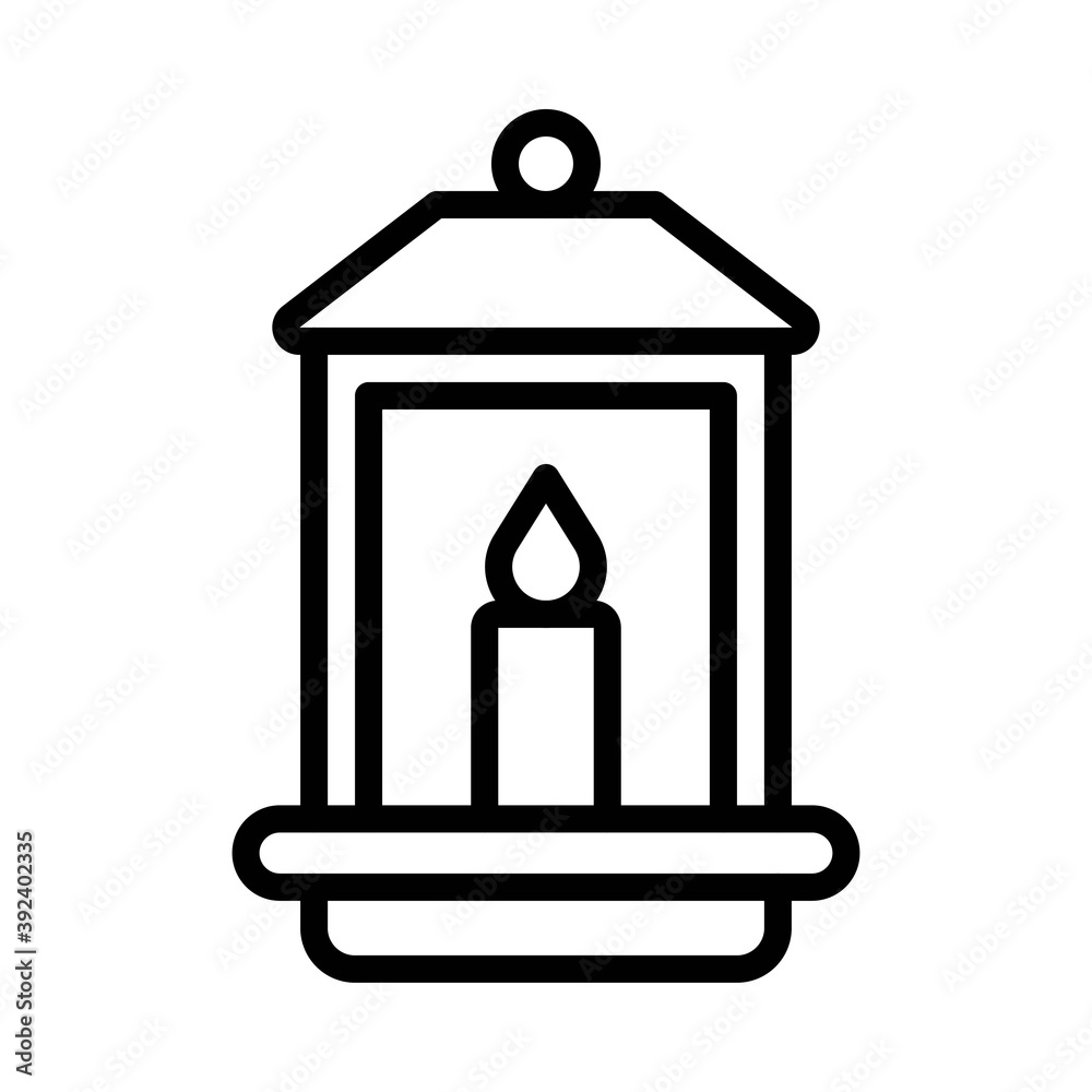 Lantern icon, Thanksgiving related vector Lantern icon, Thanksgiving related vector
