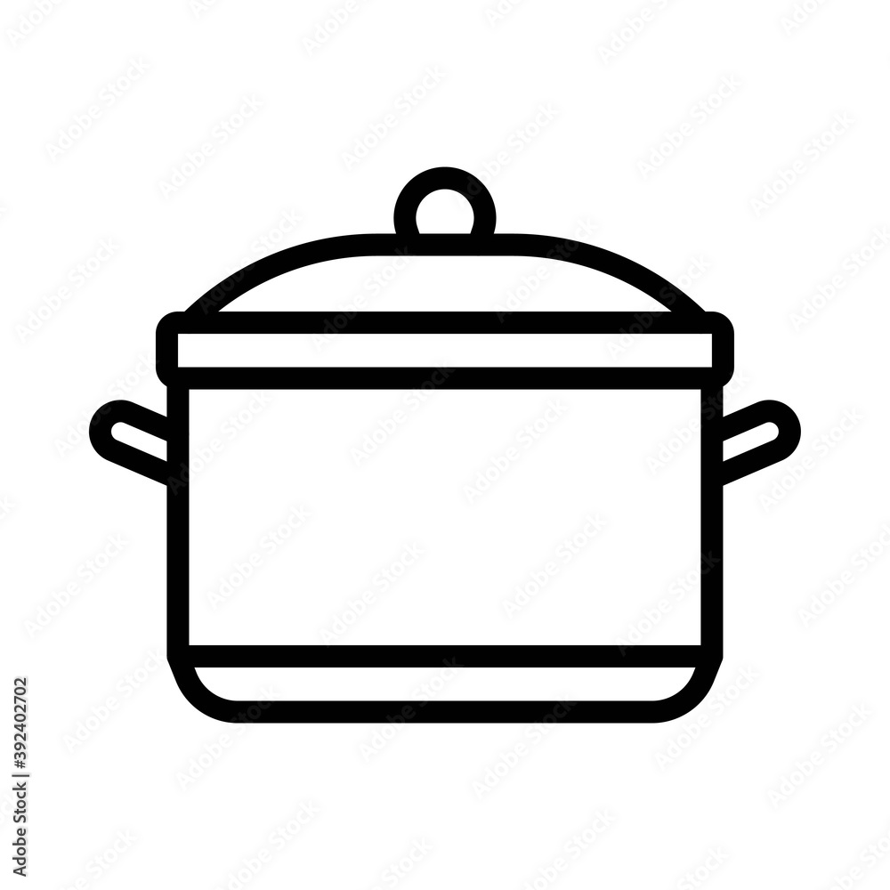 Cooking pot icon, Thanksgiving related vector Cooking pot icon, Thanksgiving related vector