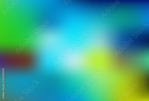 Light Blue, Green vector glossy abstract layout.