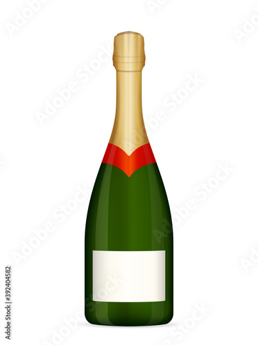 Champagne bottle