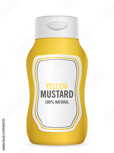 Mustard bottle