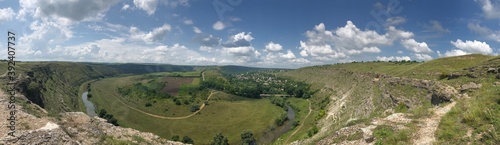 view of the mountains