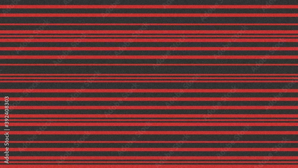 Lines Reveal From Bars of Dark Black Noise Rolling Tracking Lines Lines Reveal From Bars of Dark Black Noise Rolling Tracking Lines