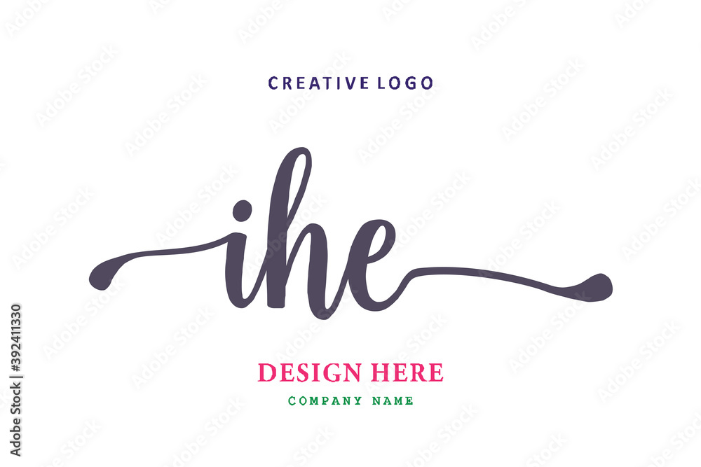 IHE lettering logo is simple, easy to understand and authoritative IHE lettering logo is simple, easy to understand and authoritative
