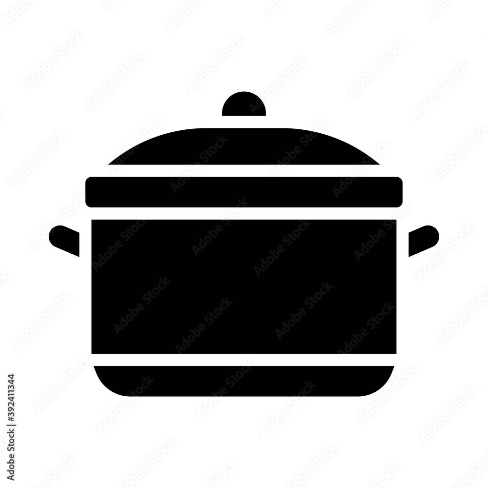 Cooking pot icon, Thanksgiving related vector