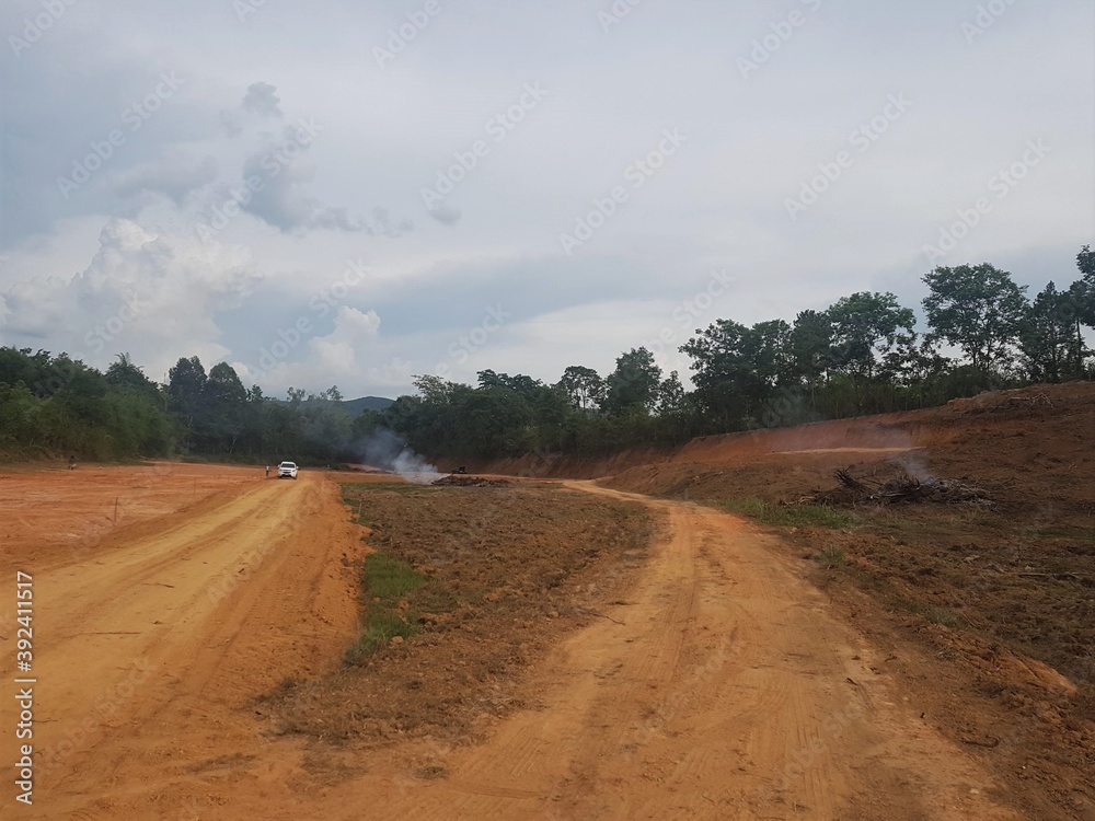 Obraz premium Land for construction 