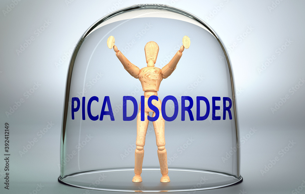 Pica disorder can separate a person from the world and lock in an