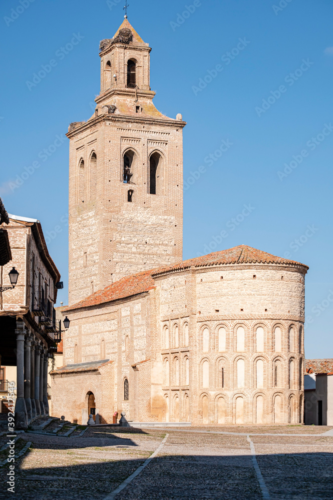 Church of Santa María la Mayor, Mudejar style, late 12th century, Arévalo, Ávila province, Spain