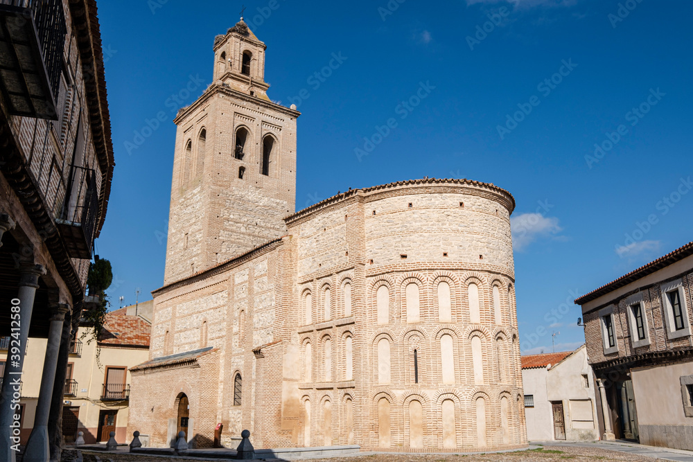 Church of Santa María la Mayor, Mudejar style, late 12th century, Arévalo, Ávila province, Spain