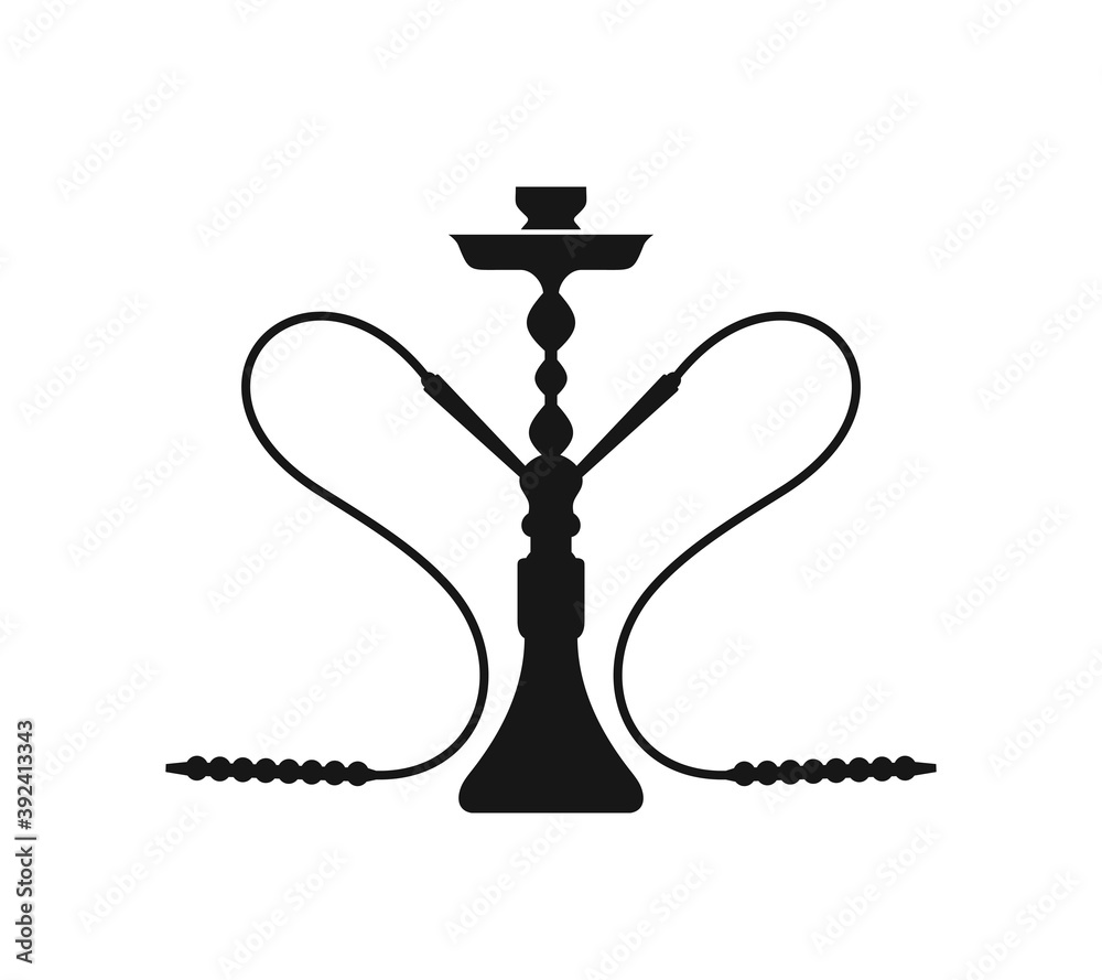 Hookah Part Isolated On White Background Stock Photo 1435470323