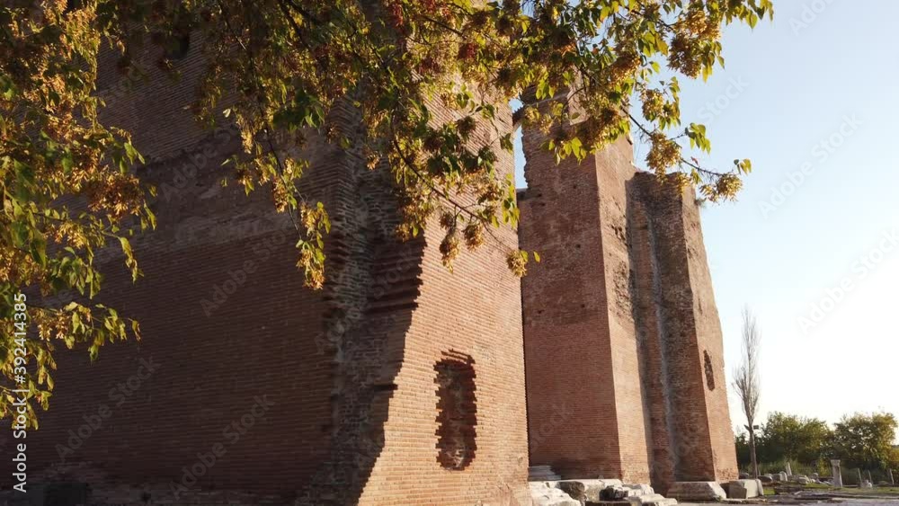 Red Basilica. 7 churches of revelation. The "Red Basilica", also called