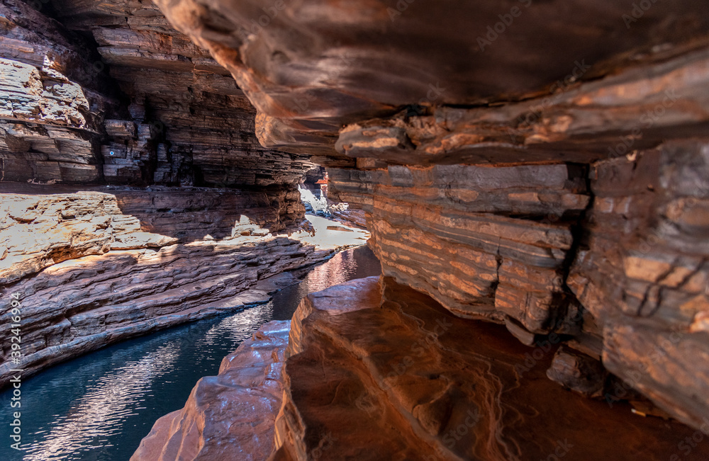 the cave in the canyon