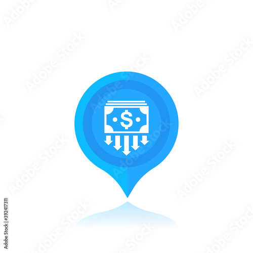 reduce costs vector mark