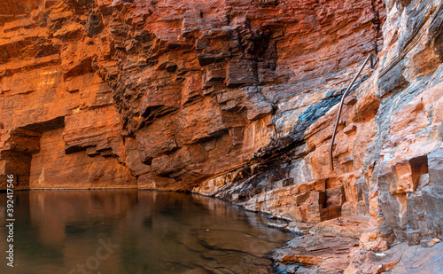 pool in the gorge