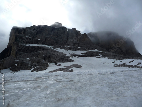 Bocchette mountain tour, Brenta, Dolomites, Italy photo