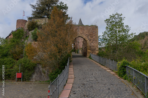 Castle Wildenburg in the german region called Eifel photo