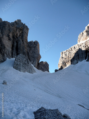 Bocchette mountain tour  Brenta  Dolomites  Italy