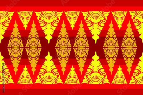 The design of Indonesian motifs is classic, by taking Balinese style as the main element