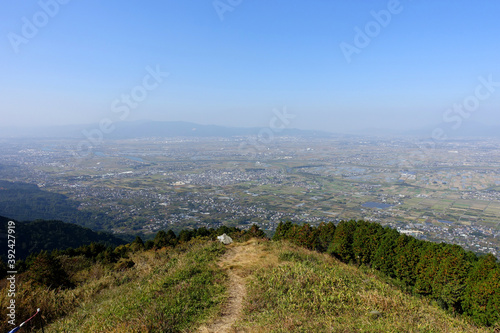 久留米耳納連山にあるグライダー山の山頂