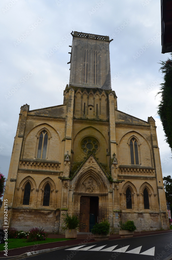 Obraz premium église de villers sur mer