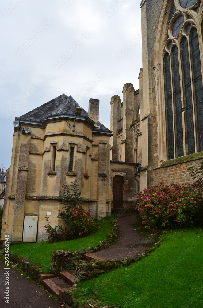 Fototapeta premium église de villers sur mer