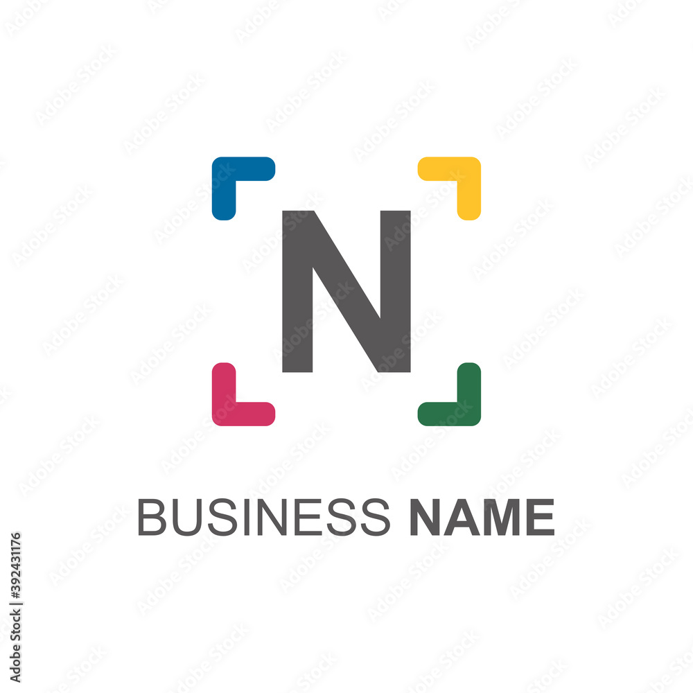 Letter Logo vector template. modern simple logo Letter Logo vector template. modern simple logo