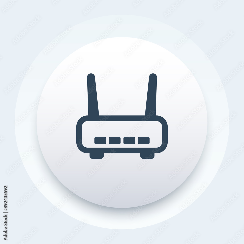 wi-fi router, adsl modem icon wi-fi router, adsl modem icon