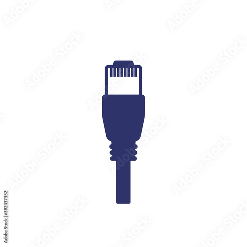 ethernet cable with a plug icon