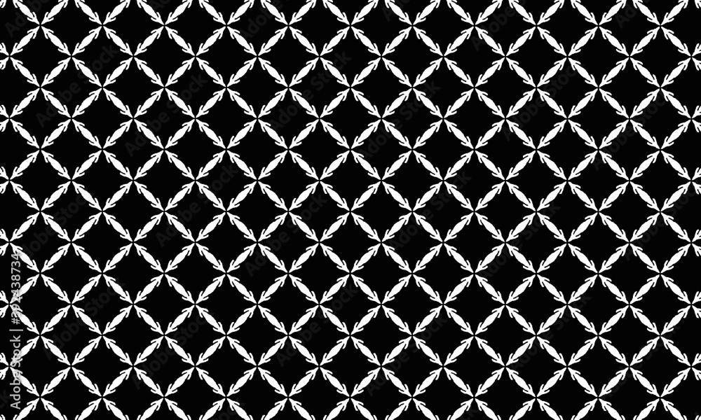 black and white mosaic pattern with geometrically arranged element design. black and white mosaic pattern with geometrically arranged element design.