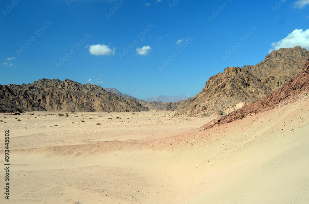 Jeep safari.Photos were taken while driving. Desert of Sinai Peninsula, Egypt. Near Sharm El Sheikh Jeep safari.Photos were taken while driving. Desert of Sinai Peninsula, Egypt. Near Sharm El Sheikh