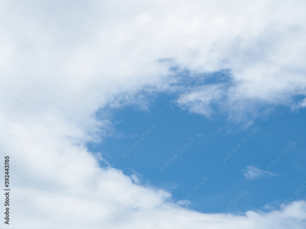 Fototapeta premium Sky and clouds in various shapes during the day