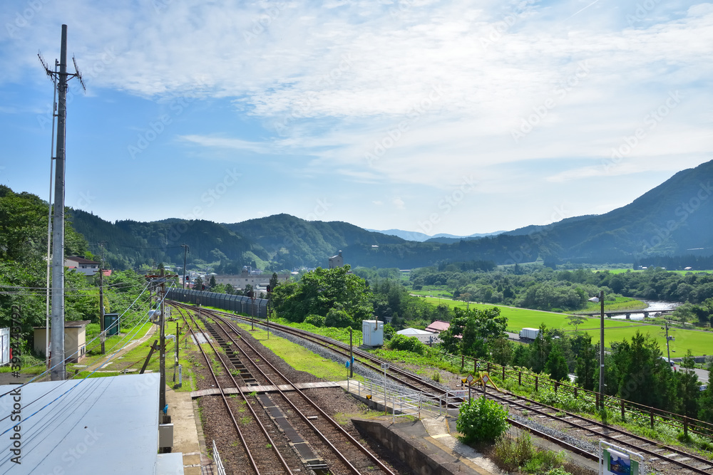 宮城　JR陸羽東線鳴子温泉駅