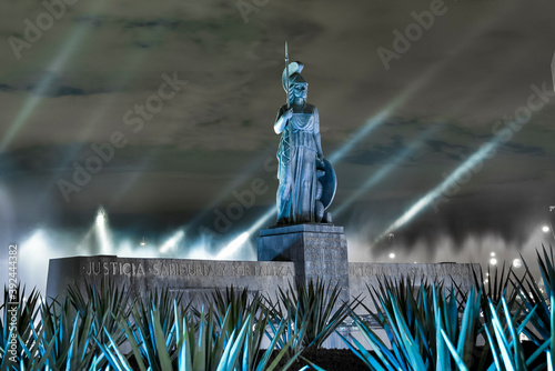 Foto statue de la Minerva, Guadalajara, Jalisco, Mexique