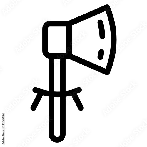 
Axe, chopping tool solid icon
