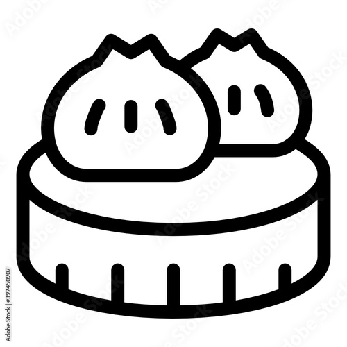 
Mochi, a delicious food icon in glyph style.
