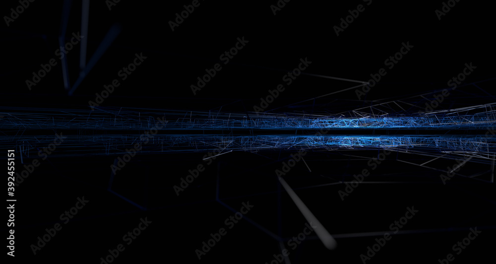 Abstract 3d render, dark futuristic background design Abstract 3d render, dark futuristic background design