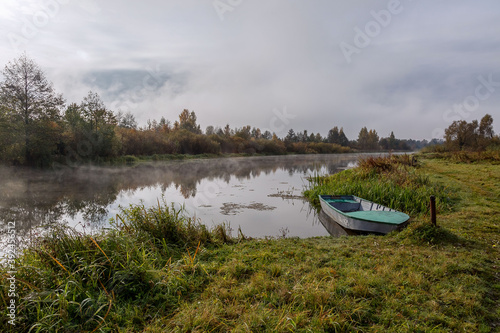 boat on the river