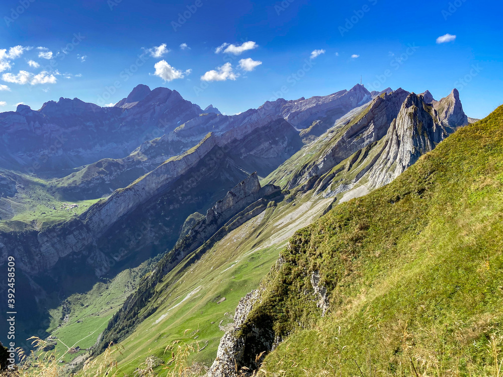 Naklejka premium Appenzeller Alpen