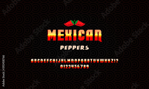 Obraz na płótnie Mexican Pepper
